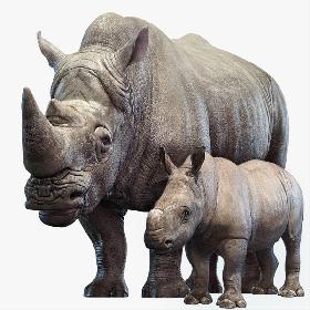 Rhino Family 3D
